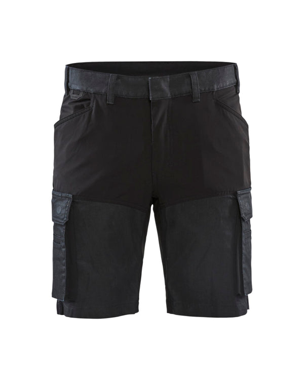 1437 Service short denim stretch - Marineblauw/Zwart
