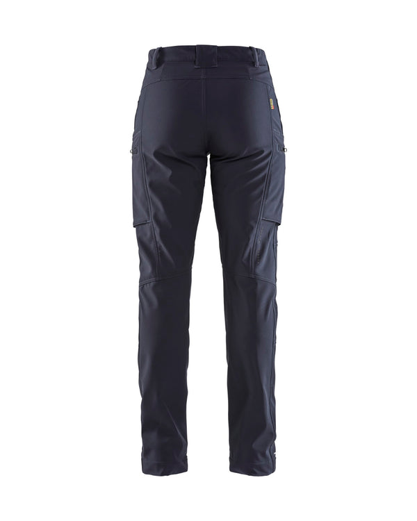 7177 Dames Service werkbroek softshell - Donker marineblauw