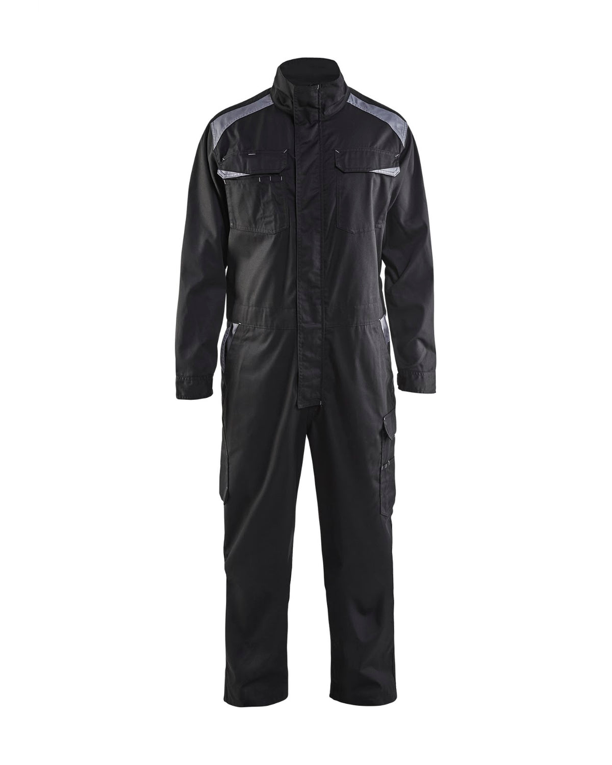 6054 Industrie Overall - Zwart/Grijs