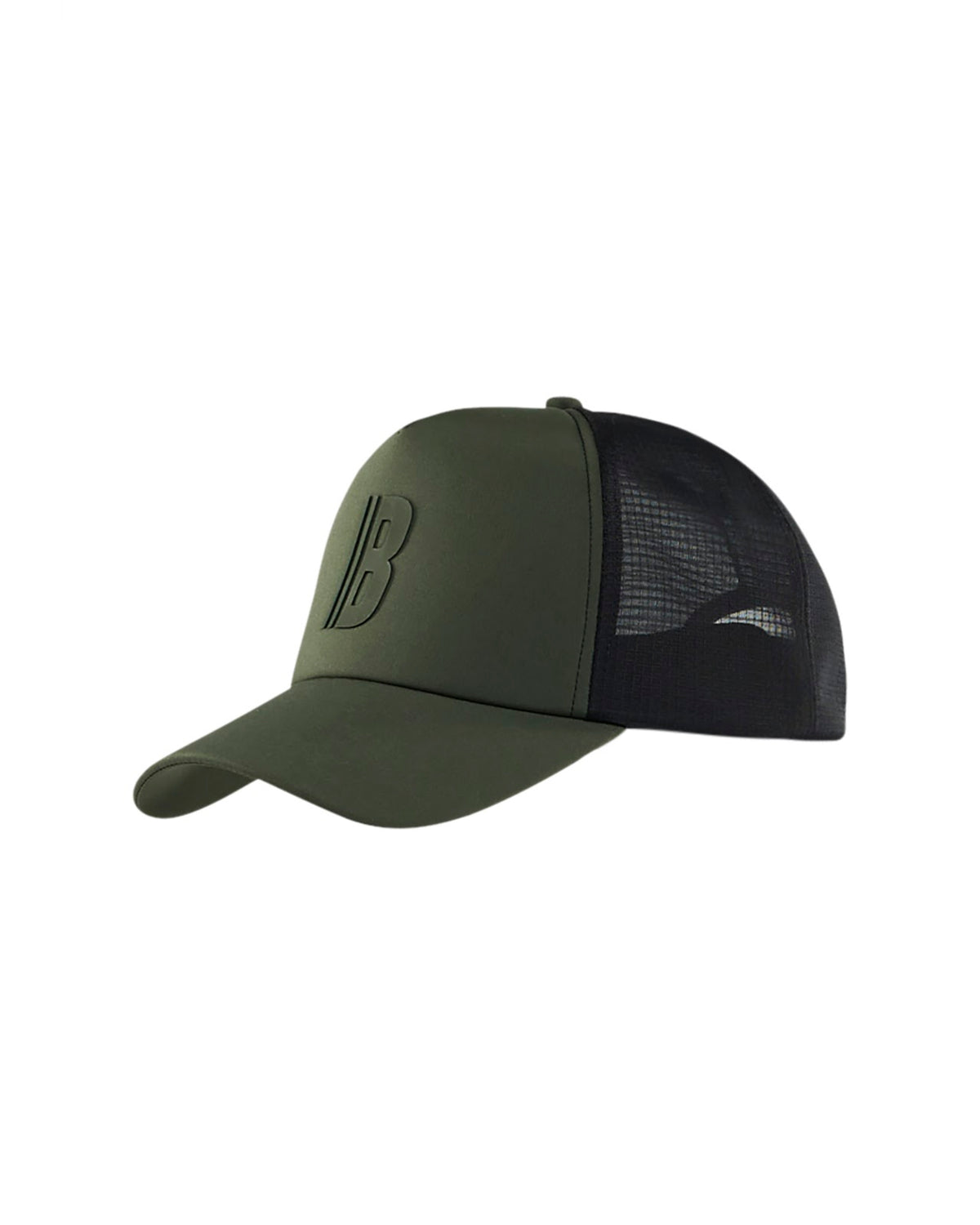 2098 STRIKER Trucker cap - Donker herfstgroen/Zwart
