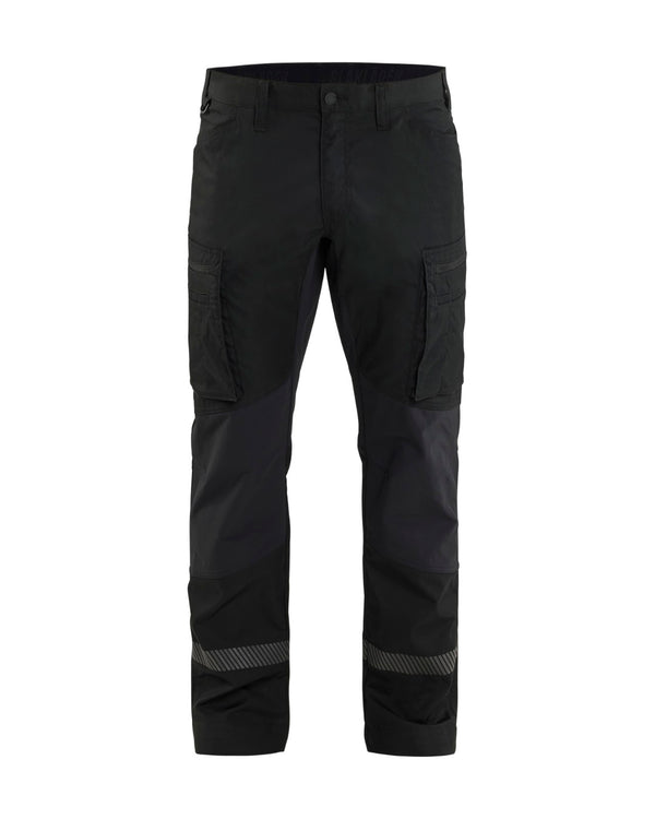 1452 Service werkbroek stretch - Zwart