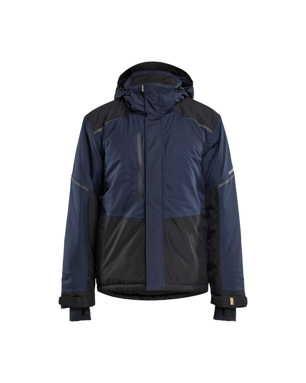 4881 Winterjas - Donker marineblauw/Zwart