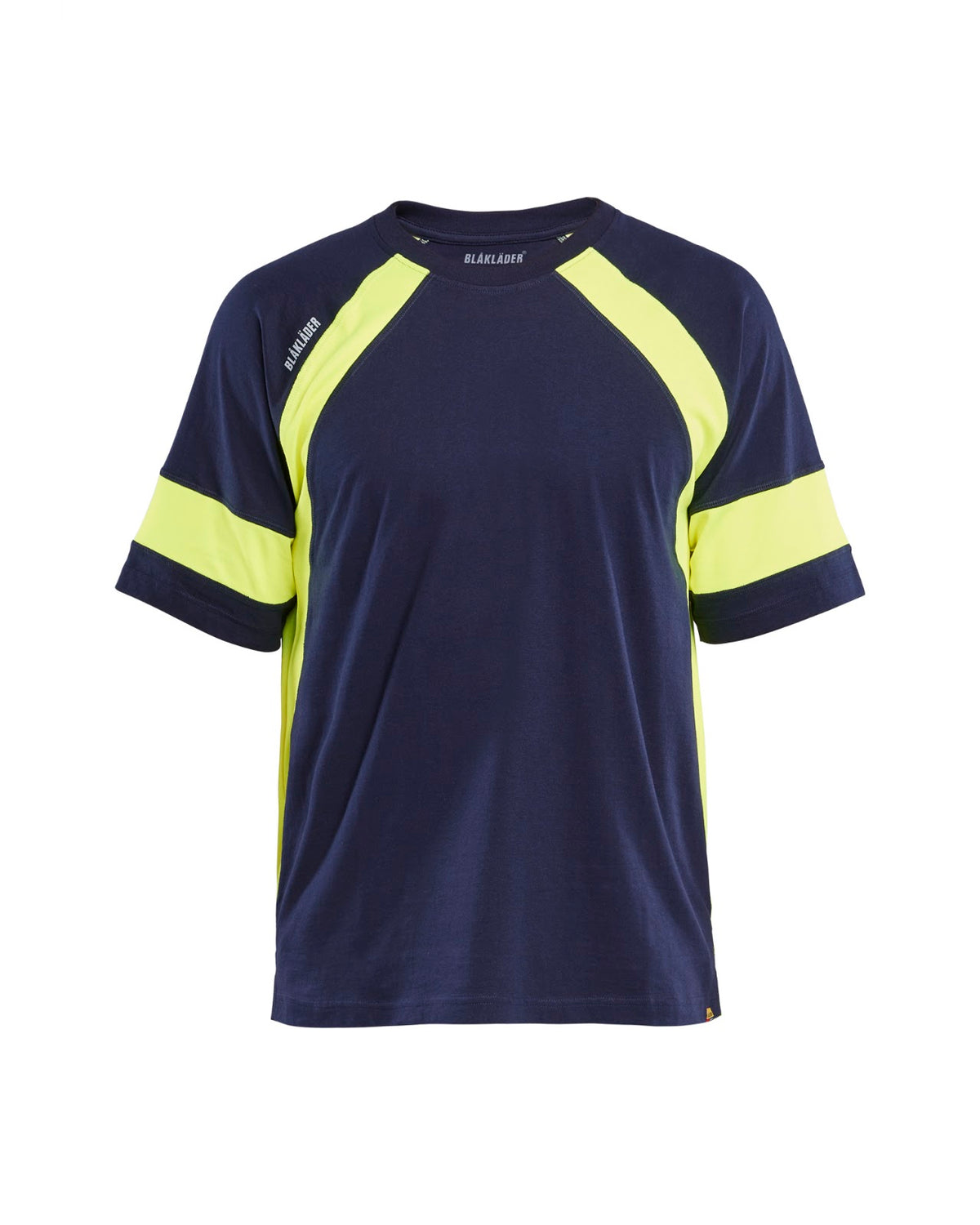 3523 T-shirt Visible - Marine/High Vis Geel