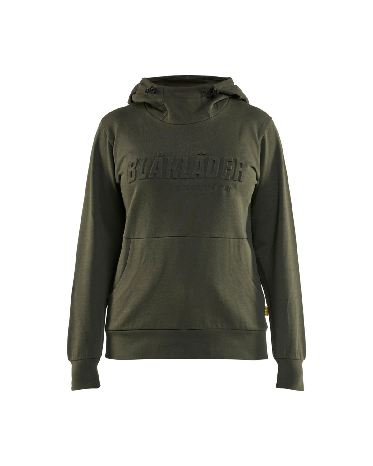 3560 Dames hoodie 3D - Donker herfstgroen