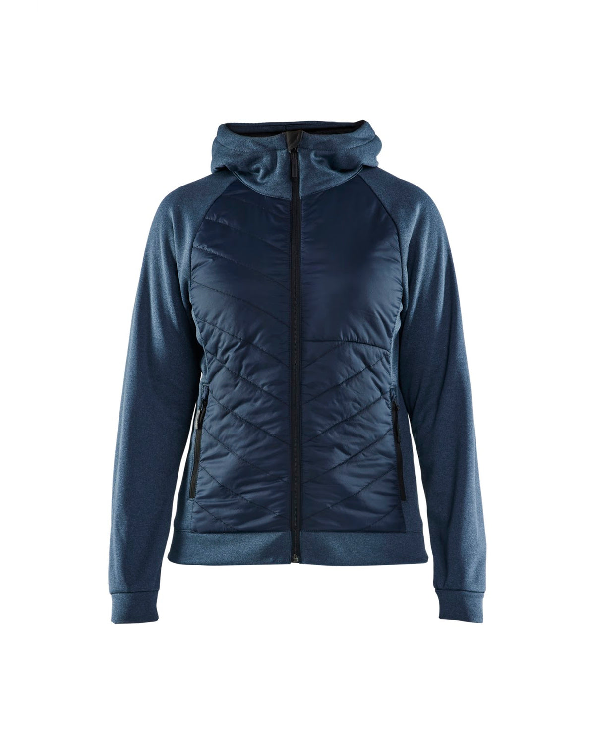 3464 Dames hybride sweater - Gevoelloos blauw/Donkerblauw