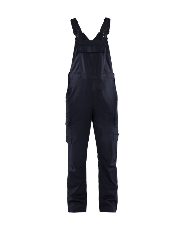 2666 Industrie bretelbroek stretch - Donker marineblauw