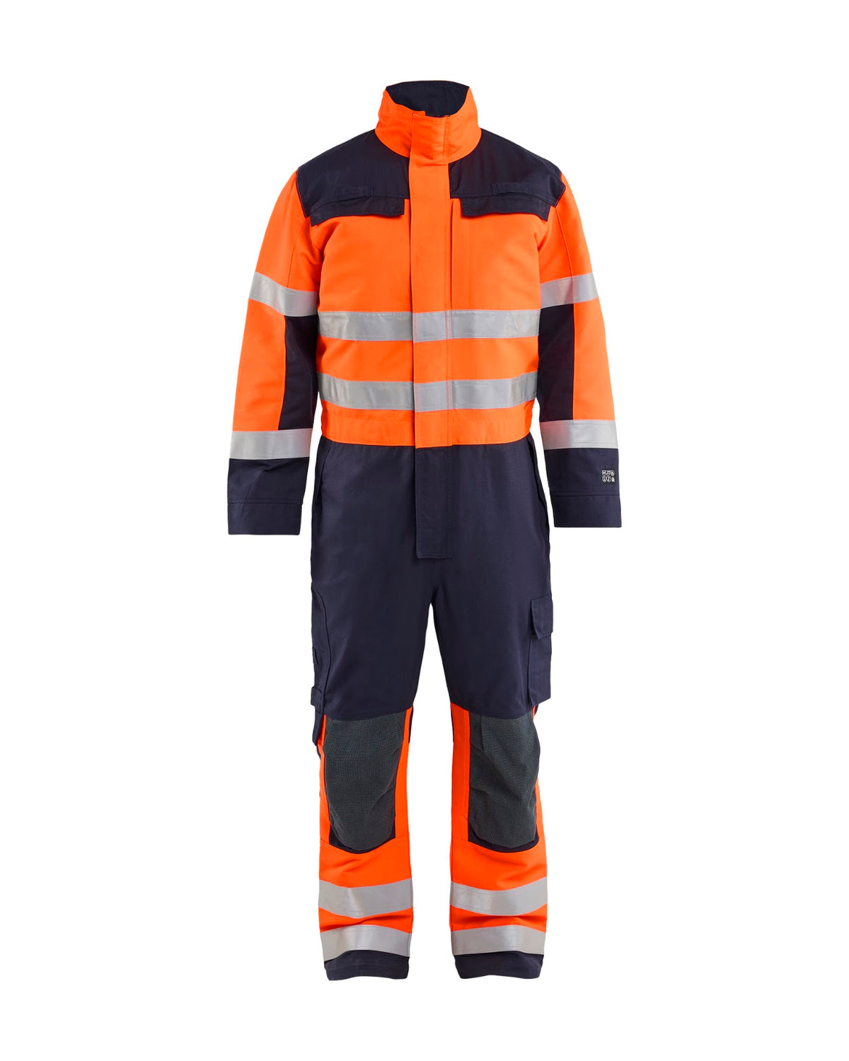 6379 Multinorm overall inherent - High Vis Oranje/Marineblauw