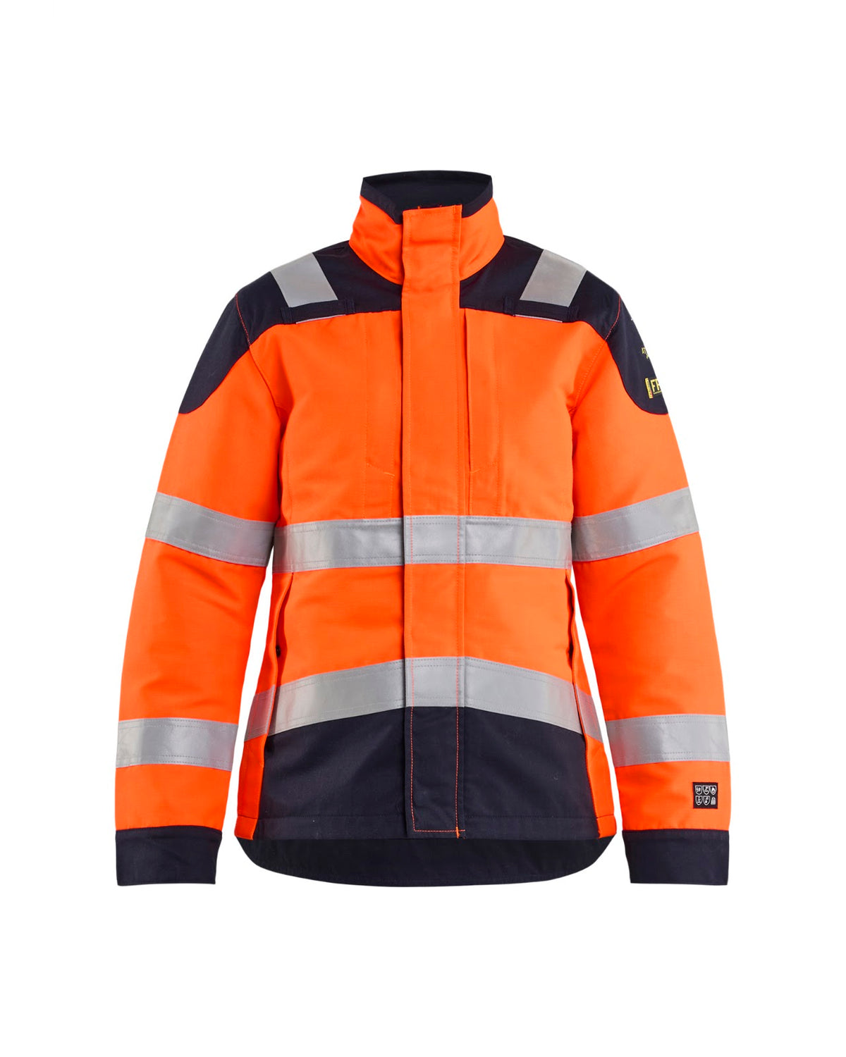 4969 Multinorm damesjack inherent - High Vis Oranje/Marineblauw