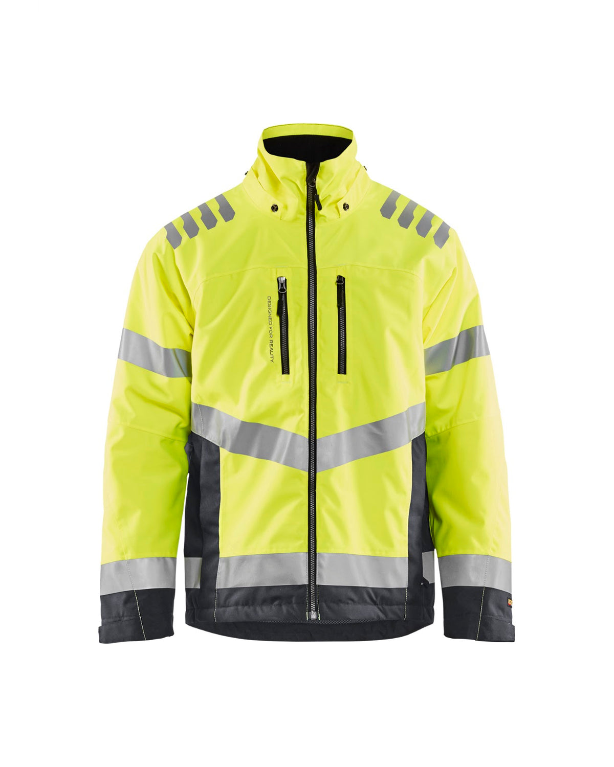 4780 Winterjas High Vis - HIgh Vis Geel/Medium grijs