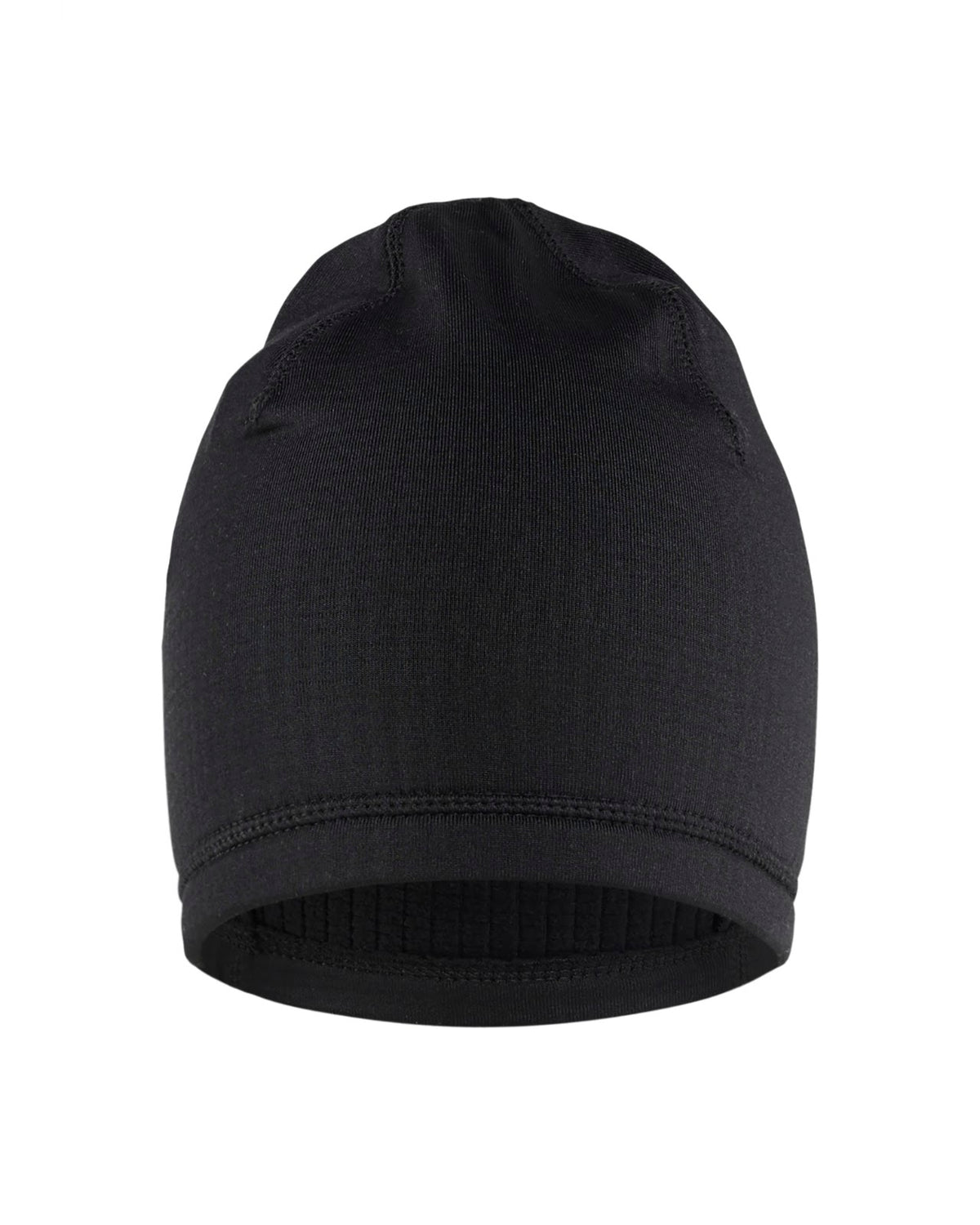 2018 Beanie met haaropening - Zwart