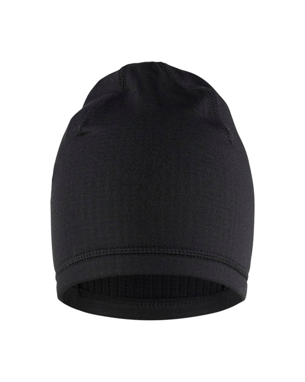 2018 Beanie met haaropening - Zwart