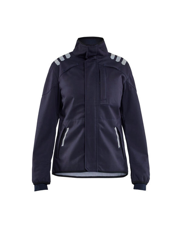 4442 APC 2 Dames Multinorm softshell jack - Marineblauw