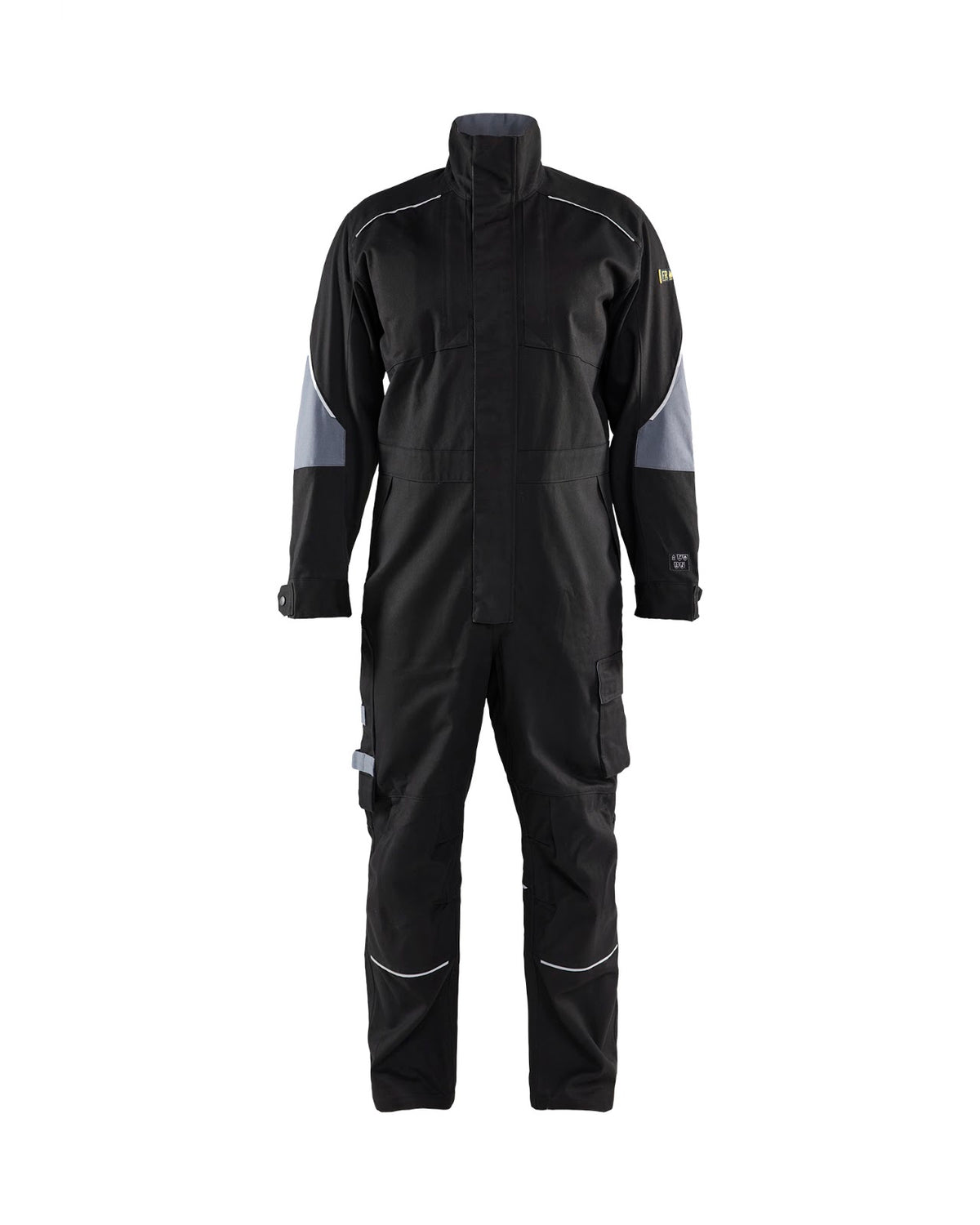 6061 Vlamvertragende Overall - Zwart/Grijs