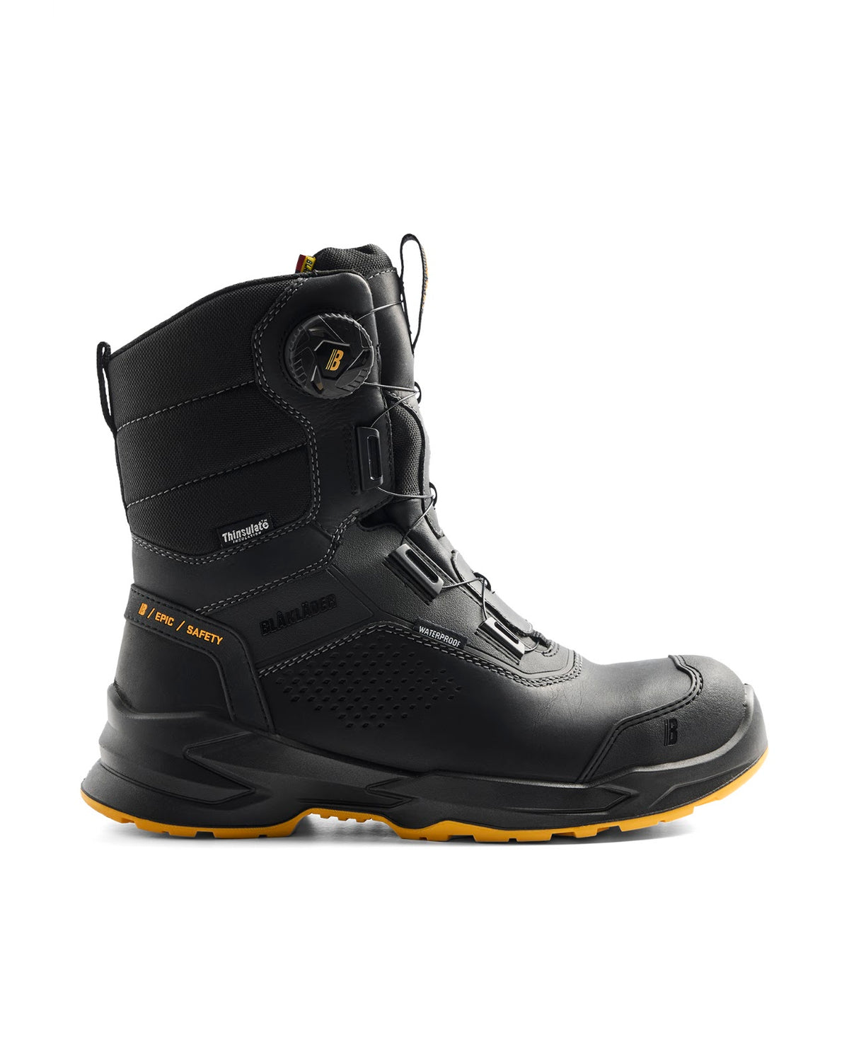 2298 EPIC Hoge Winterschoen S7S Waterdicht - Zwart