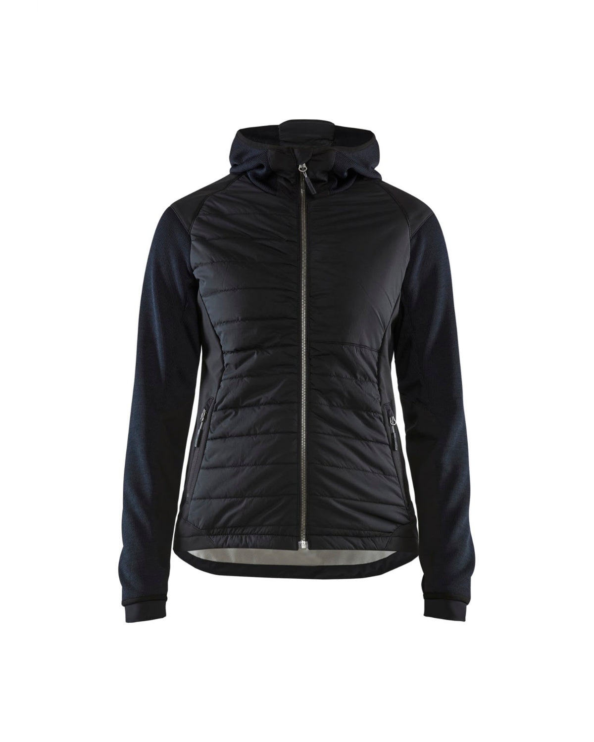 5931 Dames hybride jack - Donker marineblauw/Zwart