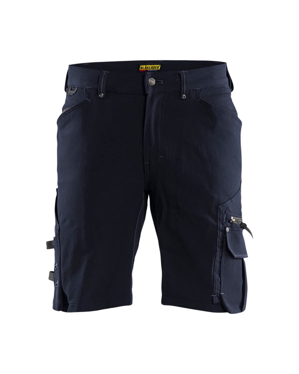 1987 Short 4-weg stretch - Donker marineblauw/Zwart