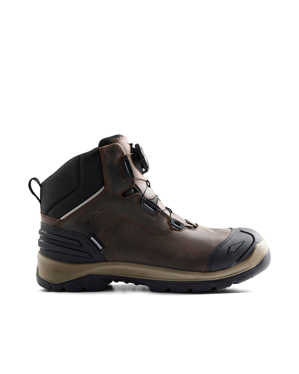 2455 ELITE Hoge veiligheidsschoen S7S Waterdicht - Bruin/Zwart