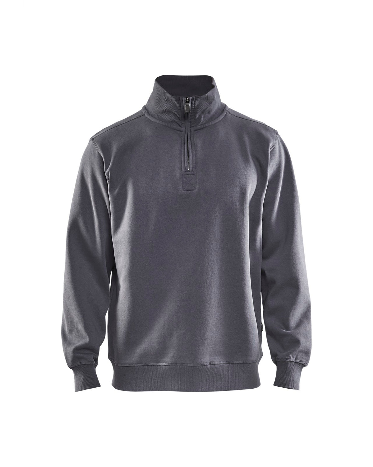 3365 Sweatshirt Jersey met halve rits - Grijs