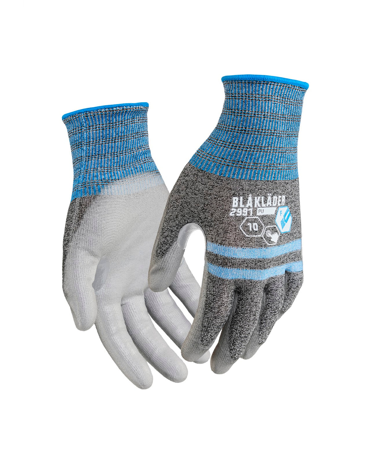 2991 Snijbestendige handschoenen F PU-gedipt Touch - Grijs