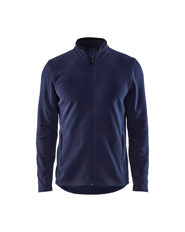 4895 Microfleecevest - Marineblauw