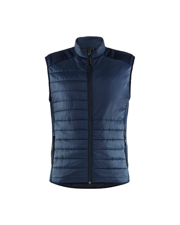 3863 Gevoerde bodywarmer - Donker marineblauw