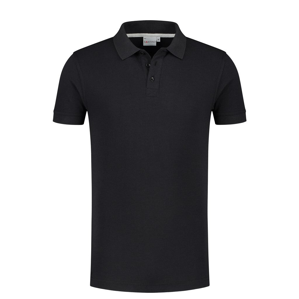 Santino Poloshirt Max+ - Black