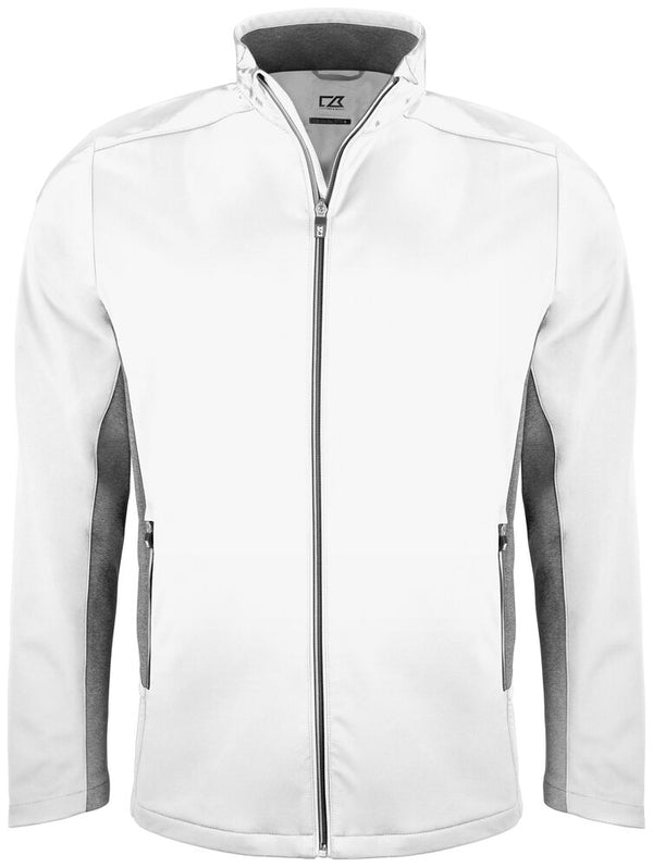 Cutter & Buck Navigate Softshell Jacket Men - Wit