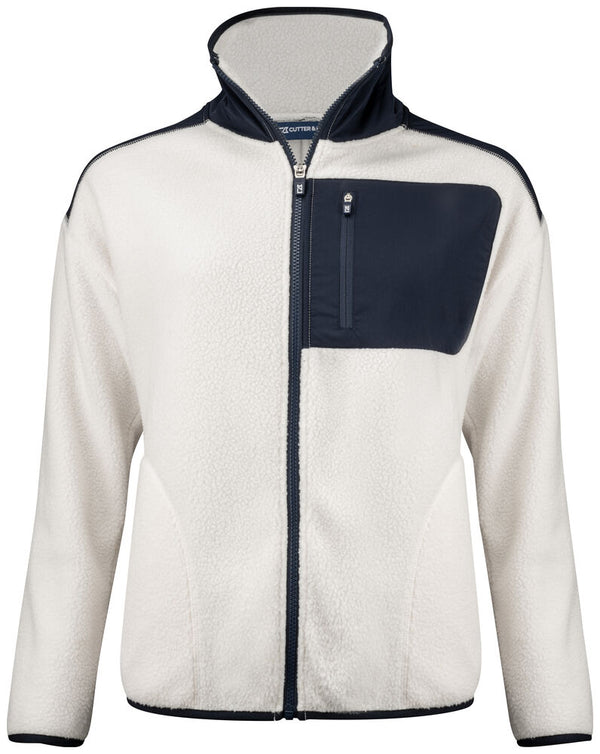 Cutter & Buck Cascade Sherpa Fleece Women - Schelpwit