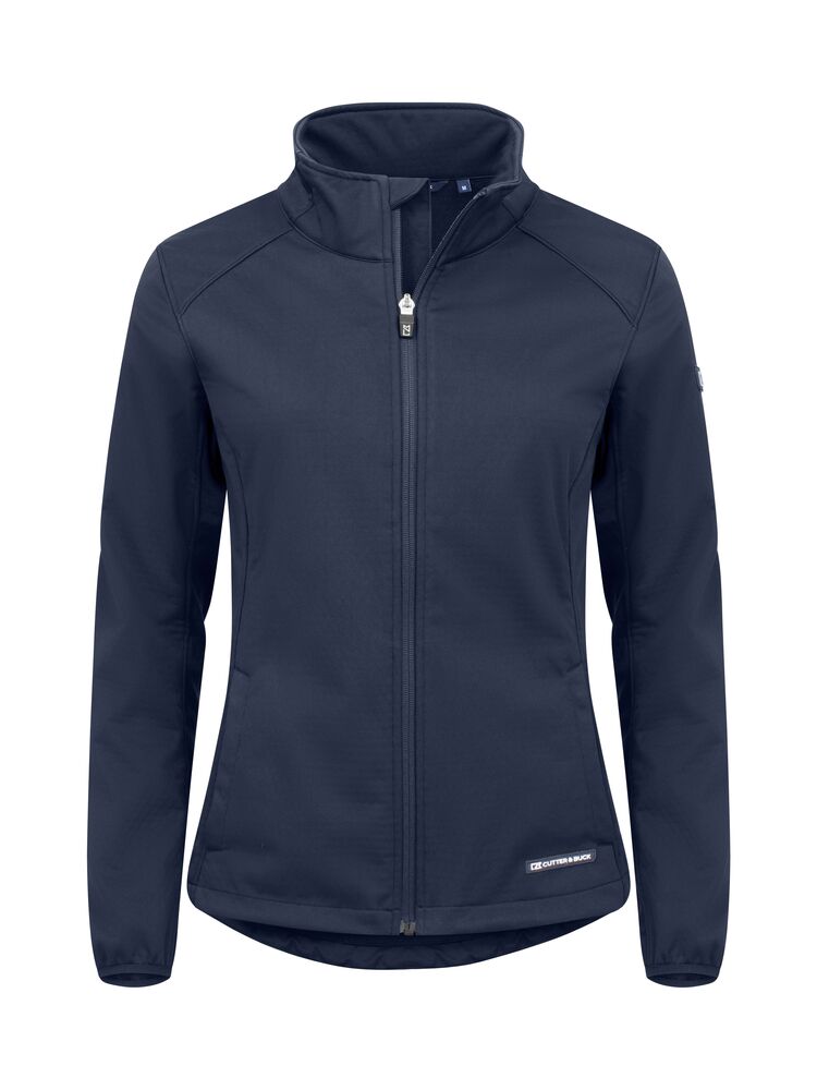 Cutter & Buck Oak Harbor Softshell Jacket Women - Dark navy