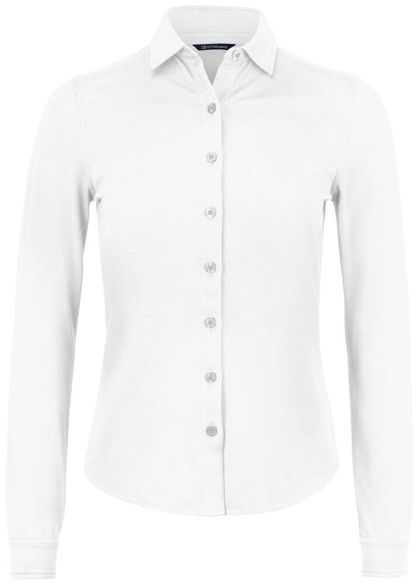 Cutter & Buck Advantage Shirt Women - Wit