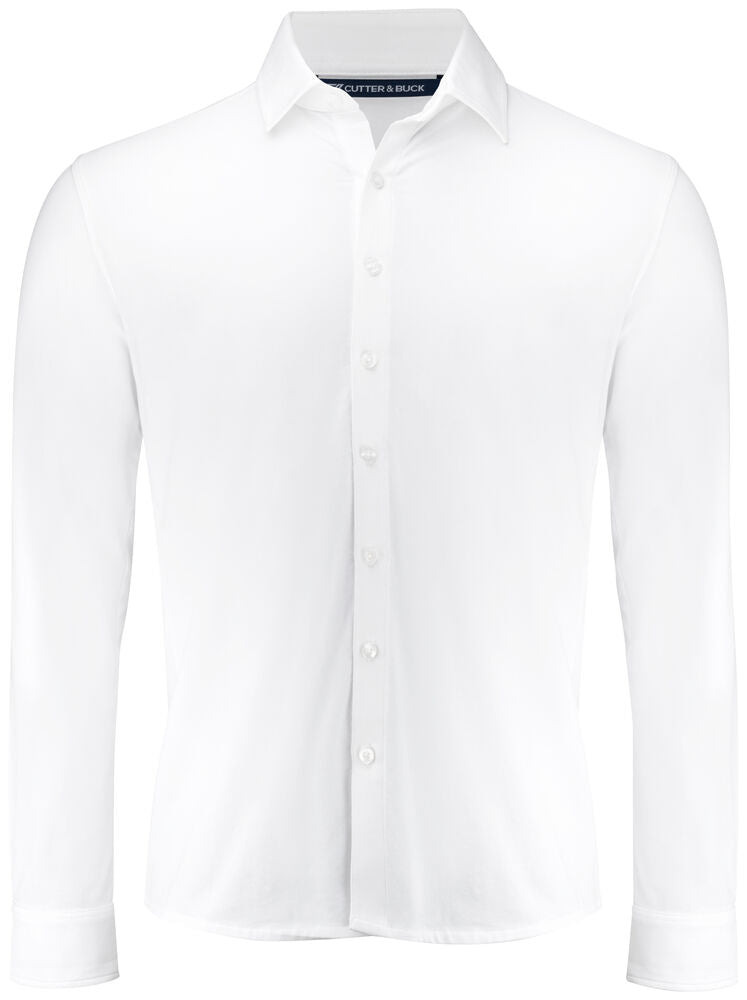 Cutter & Buck Hedley Stretch Shirt Men - Wit