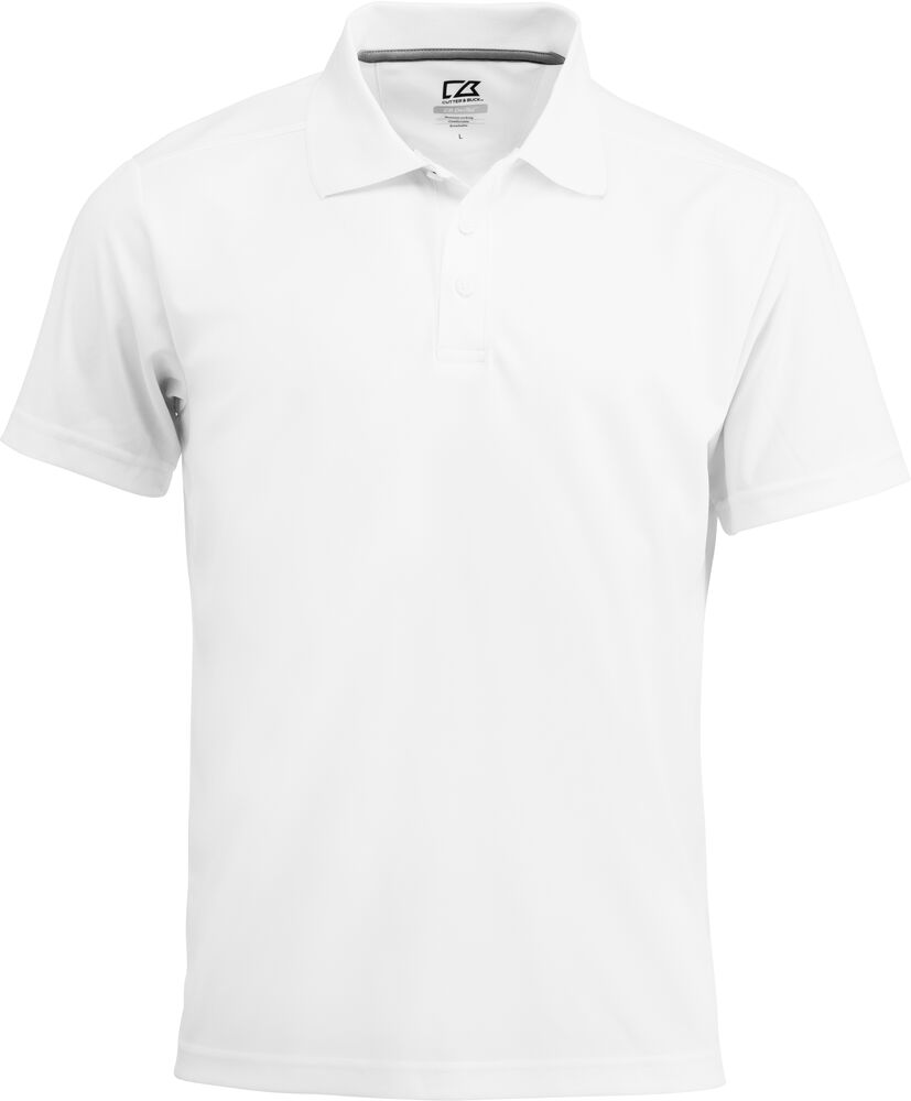 Cutter & Buck Kelowna Polo Men - Wit