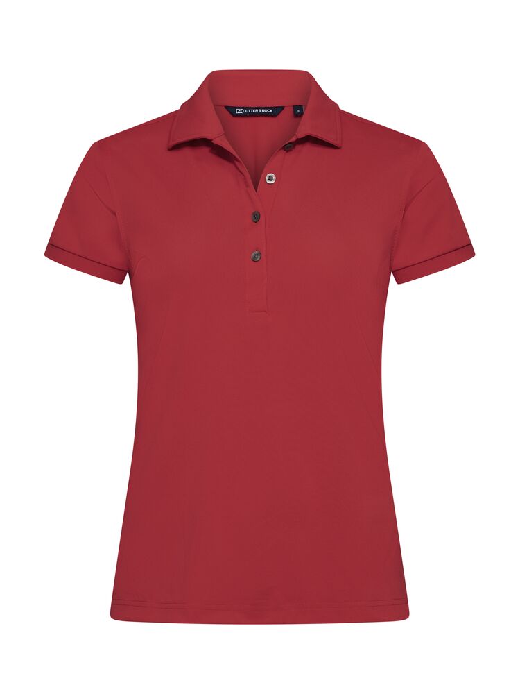 Cutter & Buck Virtue Polo Solid Women - Rood