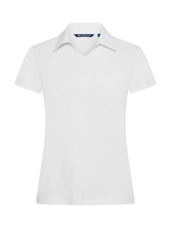 Cutter & Buck Virtue Polo V-Neck Dames - Wit
