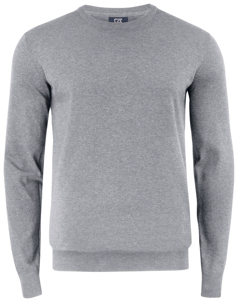 Cutter & Buck Oakville Crewneck Men - Grijsmelange