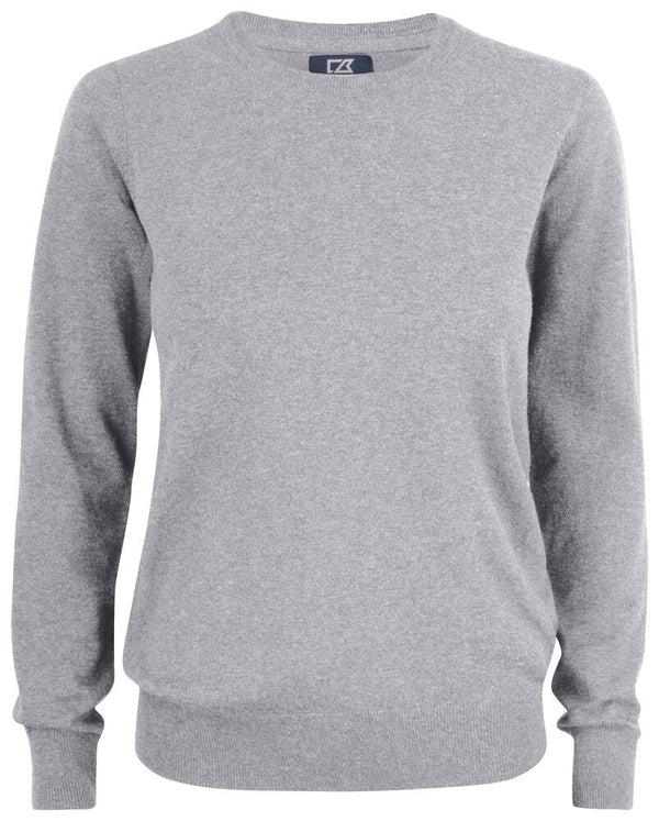 Cutter & Buck Oakville Crewneck Women - Grijsmelange