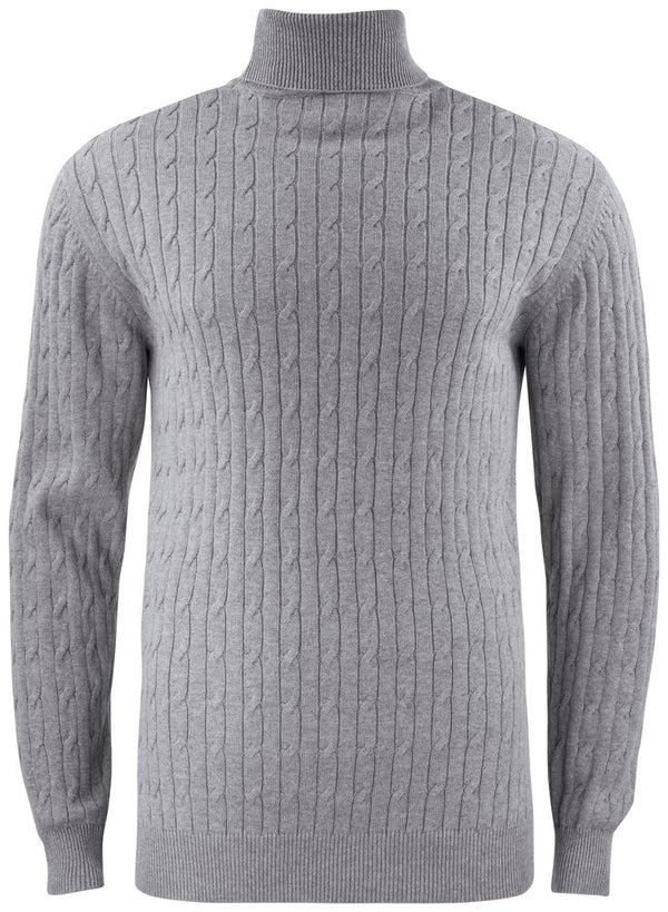 Cutter & Buck Blakely Rollerneck Men - Grijsmelange
