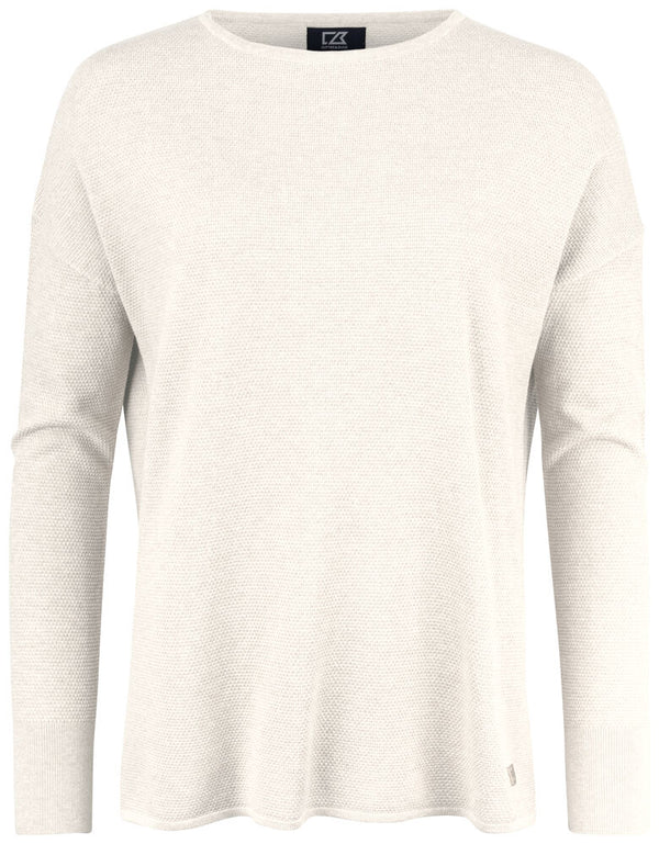 Cutter & Buck Carnation Sweater Women - Offwhite