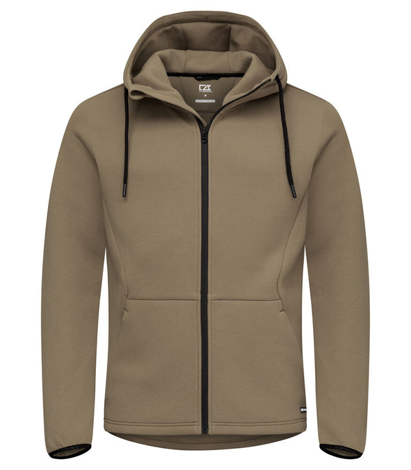 Cutter & Buck Pemberton Hood FZ Men - Khaki