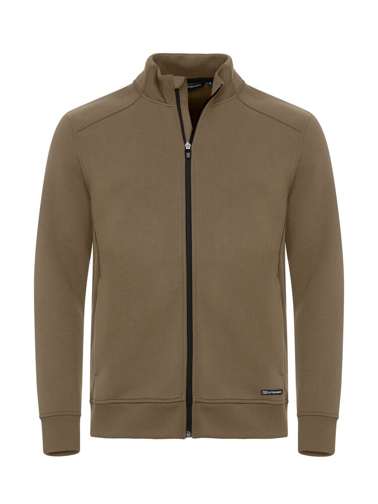 Cutter & Buck Pemberton Cardigan FZ Men - Khaki