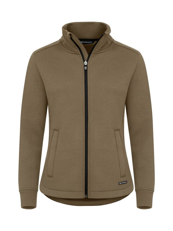 Cutter & Buck Pemberton Cardigan FZ Women - Khaki
