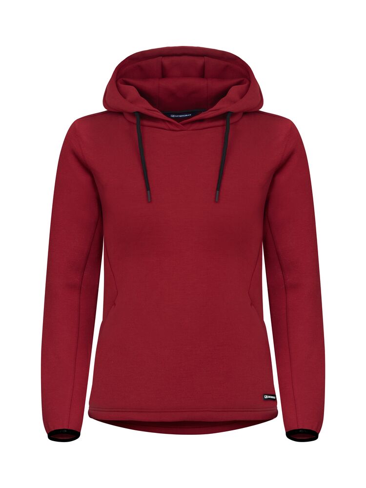 Cutter & Buck Pemberton Hood Dames - Biking red
