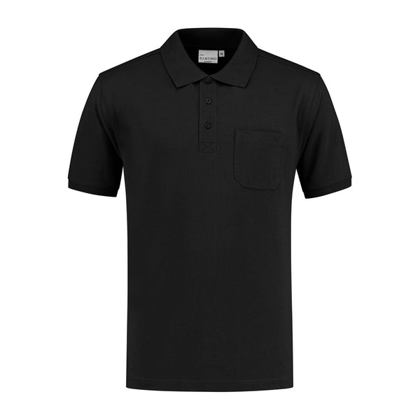 Santino Poloshirt Lenn - Black
