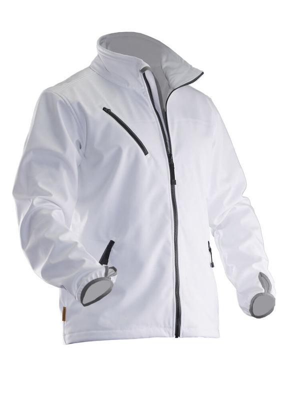 Jobman 1201 Light softshell jacket - Wit