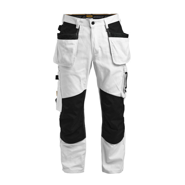 Jobman 2129 Painters' trousers hp - Wit/zwart