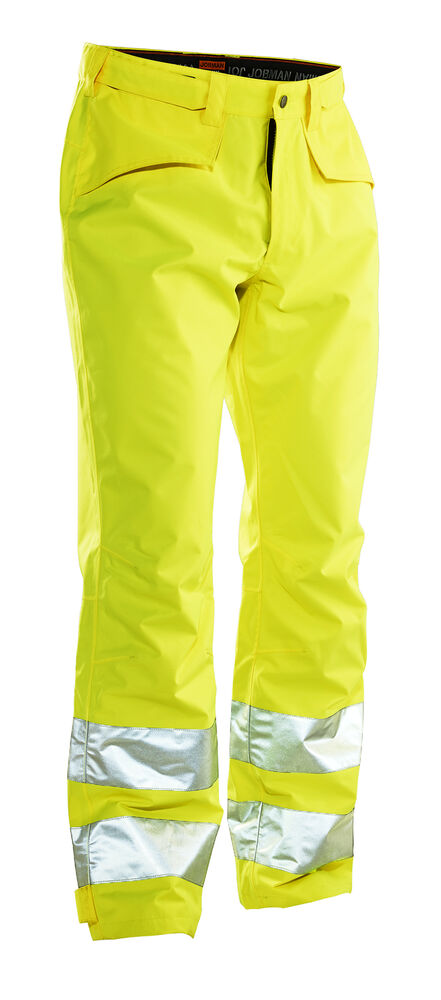 Jobman 2933 Hi-vis shell trousers hi-vis - Geel