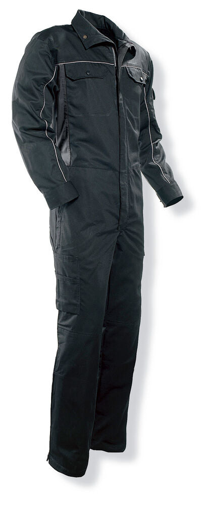 Jobman 4327 Service overalls zwart/grijs - Zwart