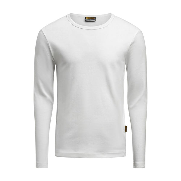 Jobman 5230 Longsleeve t-shirt - Wit/wit
