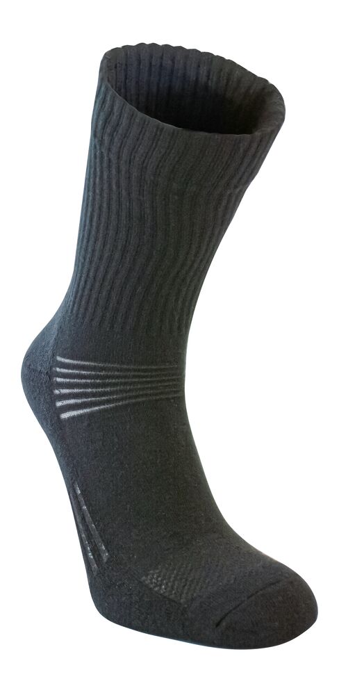 Jobman 9596 2-P socks - Zwart