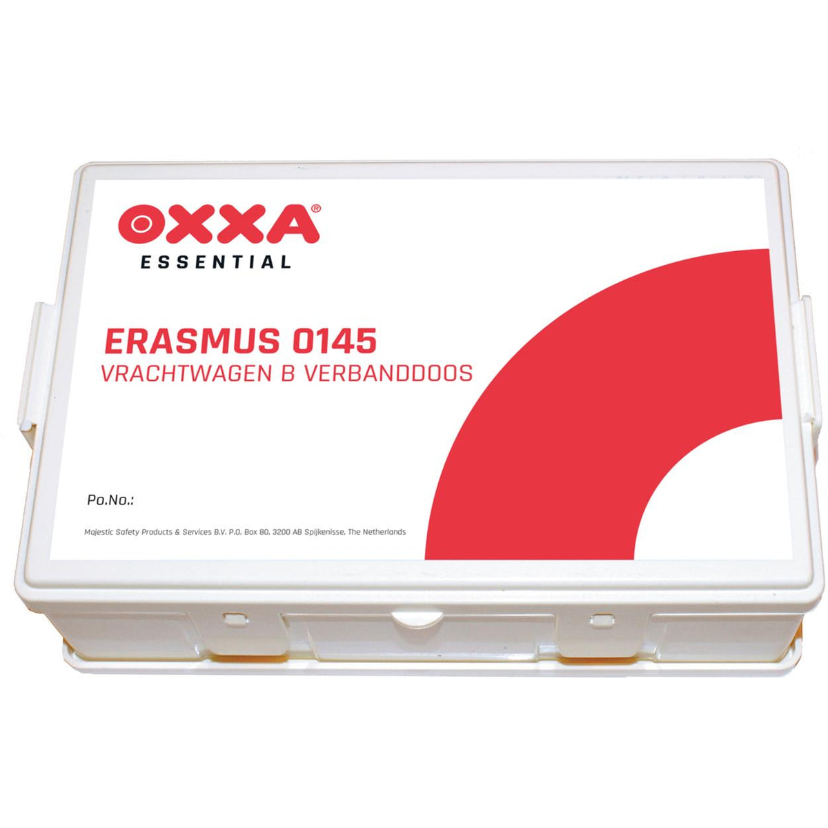 Erasmus 0145 Vrachtwagen B verbanddoos - wit